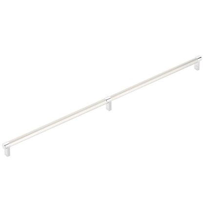 Emtek - Select Appliance Pull 24 Inch C-C, Rectangular Stem, Smooth Bar