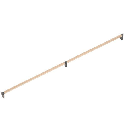 Emtek - Select Appliance Pull 36 Inch C-C, Rectangular Stem, Knurled Bar