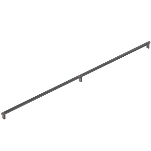 Emtek - Select Appliance Pull 36 Inch C-C, Rectangular Stem, Smooth Bar