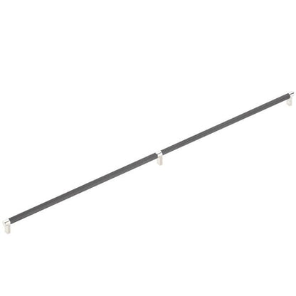 Emtek - Select Appliance Pull 36 Inch C-C, Rectangular Stem, Knurled Bar