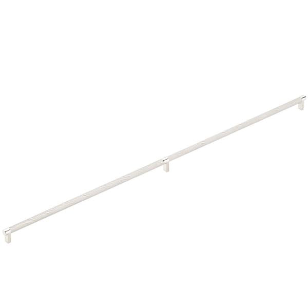 Emtek - Select Appliance Pull 36 Inch C-C, Rectangular Stem, Knurled Bar