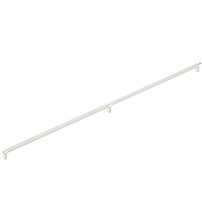 Emtek - Select Appliance Pull 36 Inch C-C, Rectangular Stem, Knurled Bar