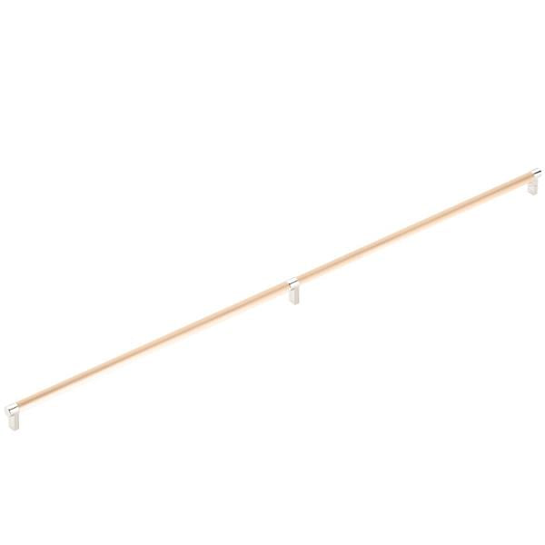 Emtek - Select Appliance Pull 36 Inch C-C, Rectangular Stem, Smooth Bar