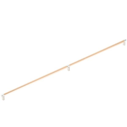 Emtek - Select Appliance Pull 36 Inch C-C, Rectangular Stem, Smooth Bar