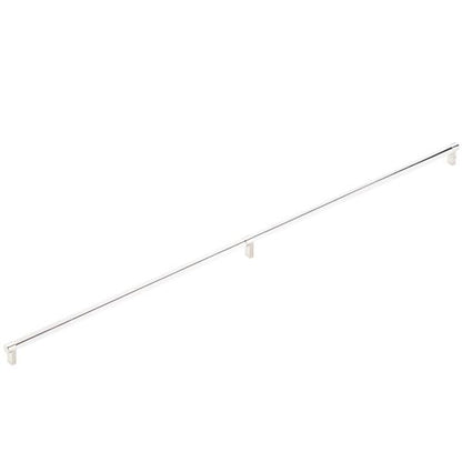 Emtek - Select Appliance Pull 36 Inch C-C, Rectangular Stem, Smooth Bar