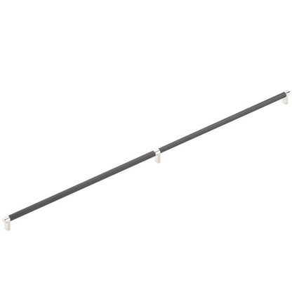 Emtek - Select Appliance Pull 36 Inch C-C, Rectangular Stem, Smooth Bar