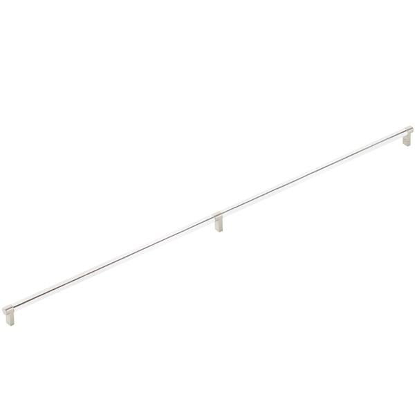 Emtek - Select Appliance Pull 36 Inch C-C, Rectangular Stem, Smooth Bar