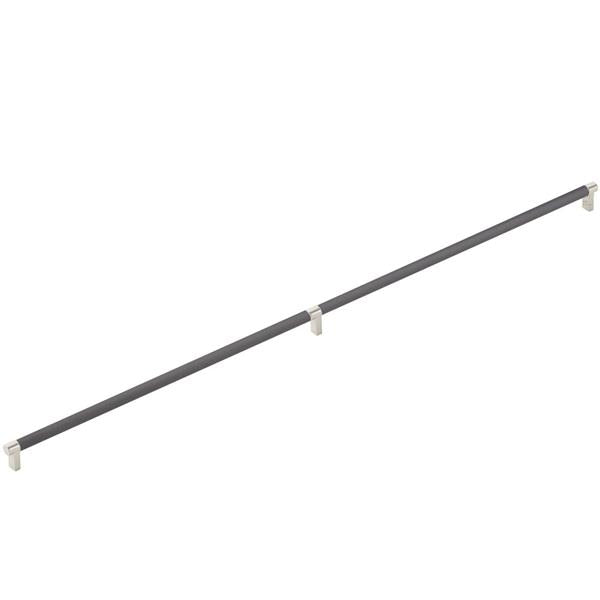 Emtek - Select Appliance Pull 36 Inch C-C, Rectangular Stem, Smooth Bar