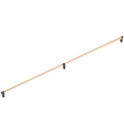 Emtek - Select Appliance Pull 36 Inch C-C, Rectangular Stem, Smooth Bar