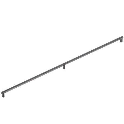 Emtek - Select Appliance Pull 36 Inch C-C, Rectangular Stem, Smooth Bar