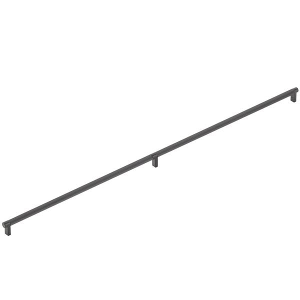 Emtek - Select Appliance Pull 36 Inch C-C, Rectangular Stem, Smooth Bar