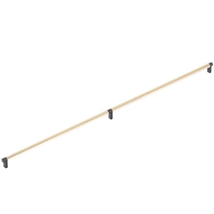 Emtek - Select Appliance Pull 36 Inch C-C, Rectangular Stem, Smooth Bar