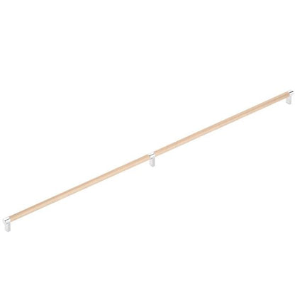 Emtek - Select Appliance Pull 36 Inch C-C, Rectangular Stem, Knurled Bar