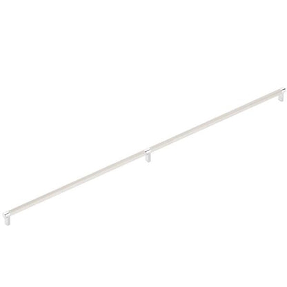Emtek - Select Appliance Pull 36 Inch C-C, Rectangular Stem, Knurled Bar