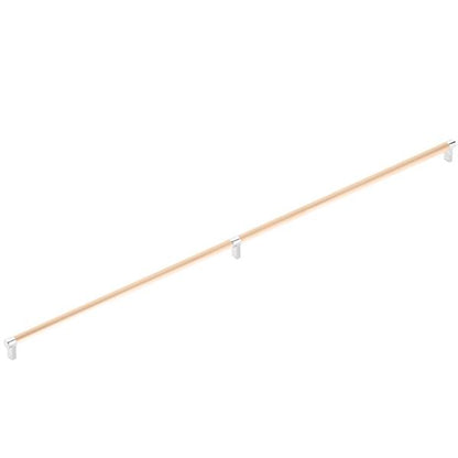 Emtek - Select Appliance Pull 36 Inch C-C, Rectangular Stem, Smooth Bar