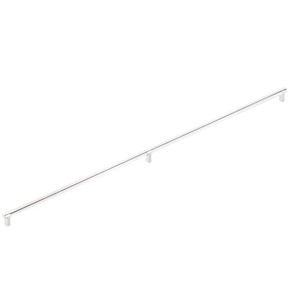 Emtek - Select Appliance Pull 36 Inch C-C, Rectangular Stem, Smooth Bar