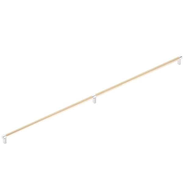 Emtek - Select Appliance Pull 36 Inch C-C, Rectangular Stem, Smooth Bar