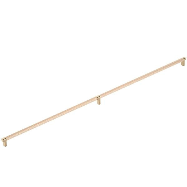 Emtek - Select Appliance Pull 36 Inch C-C, Rectangular Stem, Knurled Bar
