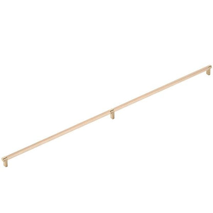 Emtek - Select Appliance Pull 36 Inch C-C, Rectangular Stem, Knurled Bar