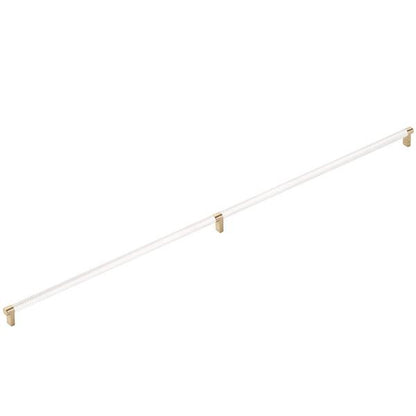 Emtek - Select Appliance Pull 36 Inch C-C, Rectangular Stem, Knurled Bar