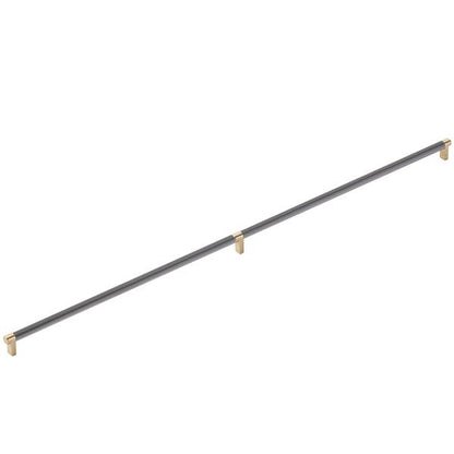 Emtek - Select Appliance Pull 36 Inch C-C, Rectangular Stem, Smooth Bar