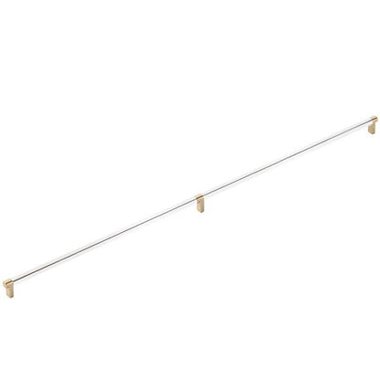 Emtek - Select Appliance Pull 36 Inch C-C, Rectangular Stem, Smooth Bar