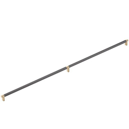 Emtek - Select Appliance Pull 36 Inch C-C, Rectangular Stem, Smooth Bar