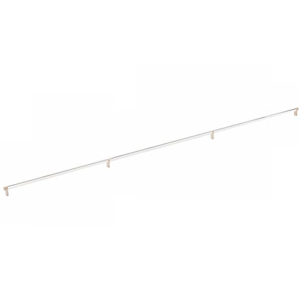 Emtek - Select Appliance Pull 54 Inch C-C, Rectangular Stem, Smooth Bar