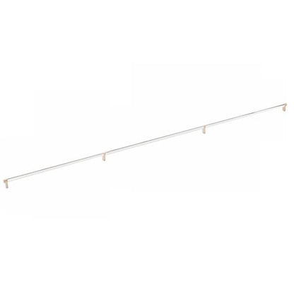 Emtek - Select Appliance Pull 54 Inch C-C, Rectangular Stem, Smooth Bar