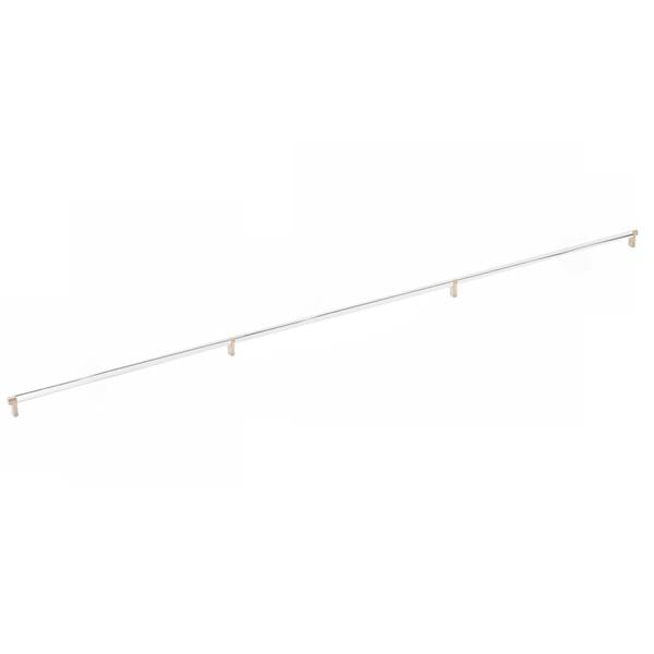 Emtek - Select Appliance Pull 54 Inch C-C, Rectangular Stem, Smooth Bar