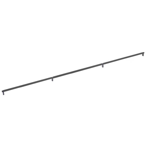 Emtek - Select Appliance Pull 54 Inch C-C, Rectangular Stem, Knurled Bar