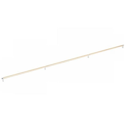 Emtek - Select Appliance Pull 54 Inch C-C, Rectangular Stem, Smooth Bar