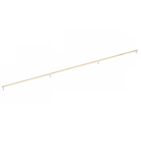 Emtek - Select Appliance Pull 54 Inch C-C, Rectangular Stem, Smooth Bar