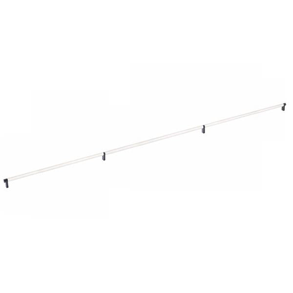 Emtek - Select Appliance Pull 54 Inch C-C, Rectangular Stem, Knurled Bar