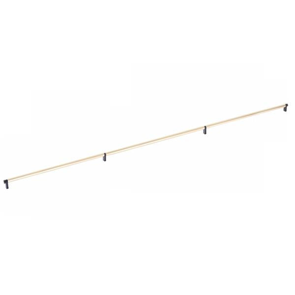 Emtek - Select Appliance Pull 54 Inch C-C, Rectangular Stem, Smooth Bar