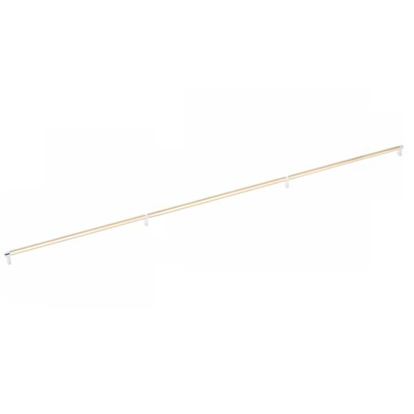 Emtek - Select Appliance Pull 54 Inch C-C, Rectangular Stem, Smooth Bar