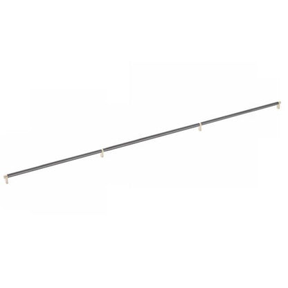 Emtek - Select Appliance Pull 54 Inch C-C, Rectangular Stem, Smooth Bar