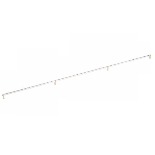 Emtek - Select Appliance Pull 54 Inch C-C, Rectangular Stem, Smooth Bar