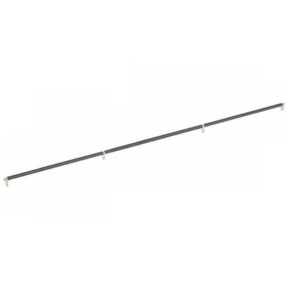 Emtek - Select Appliance Pull 54 Inch C-C, Rectangular Stem, Smooth Bar
