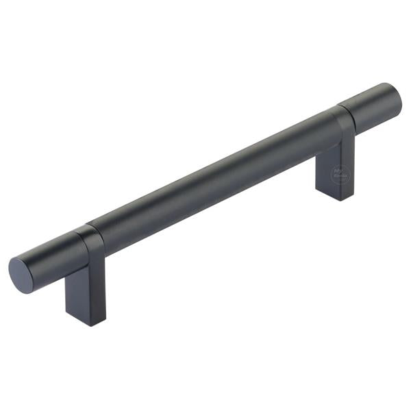 Emtek - Select Bar Cabinet Pull 5 Inch C-C,  Rectangular Bar Stem, Smooth Bar