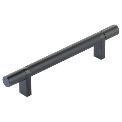 Emtek - Select Bar Cabinet Pull 5 Inch C-C,  Rectangular Bar Stem, Smooth Bar