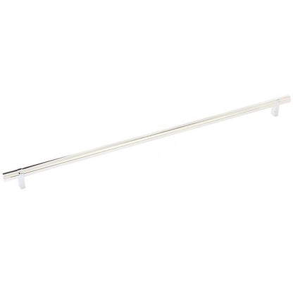 Emtek - Select Bar Cabinet Pull 18 Inch C-C, Rectangular Bar Stem, Smooth Bar
