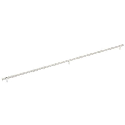 Emtek - Select Bar Cabinet Pull 36 Inch C-C, Rectangular Bar Stem, Smooth Bar