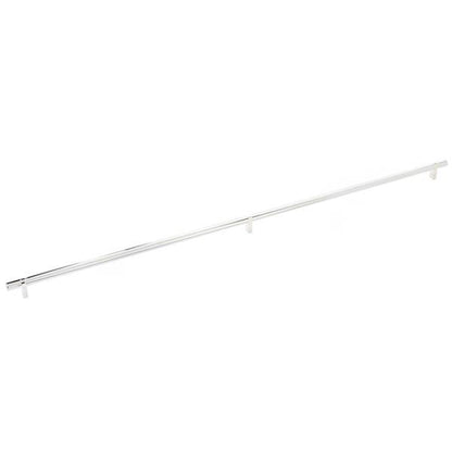Emtek - Select Bar Cabinet Pull 36 Inch C-C, Rectangular Bar Stem, Smooth Bar