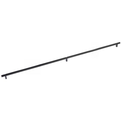 Emtek - Select Bar Cabinet Pull 36 Inch C-C, Rectangular Bar Stem, Smooth Bar