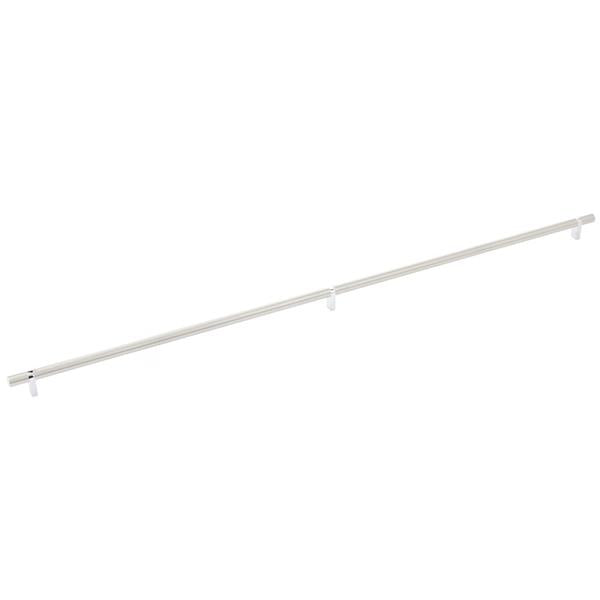 Emtek - Select Bar Cabinet Pull 36 Inch C-C, Rectangular Bar Stem, Smooth Bar