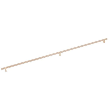 Emtek - Select Bar Cabinet Pull 36 Inch C-C, Rectangular Bar Stem, Smooth Bar