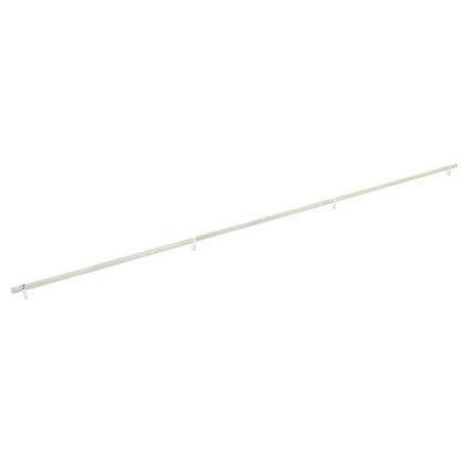 Emtek - Select Bar Cabinet Pull 54 Inch C-C, Rectangular Bar Stem, Knurled Bar