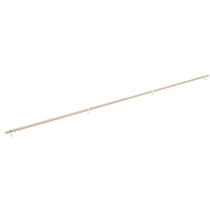 Emtek - Select Bar Cabinet Pull 54 Inch C-C, Rectangular Bar Stem, Smooth Bar
