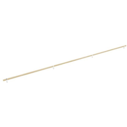 Emtek - Select Bar Cabinet Pull 54 Inch C-C, Rectangular Bar Stem, Smooth Bar